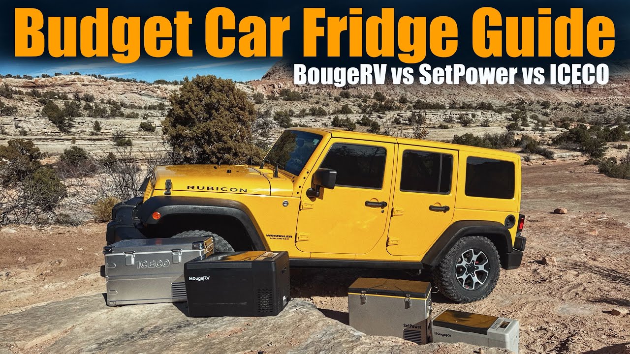 Budget Car Fridges (BougeRV vs SetPower vs ICECO)