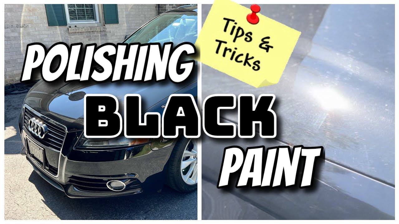 Polishing HAMMERED Black Audi Paint- How To Approach As A Detailer | Tips & Tricks