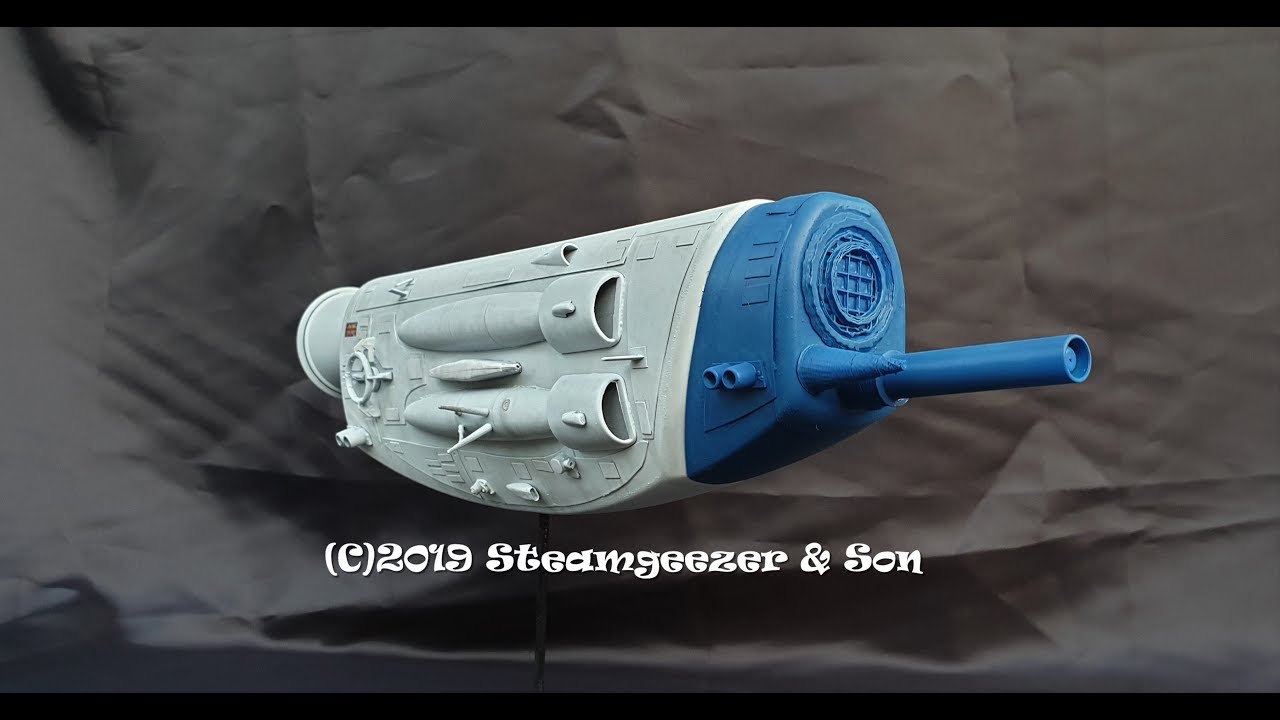 Building a spaceship out of a shampoo bottle