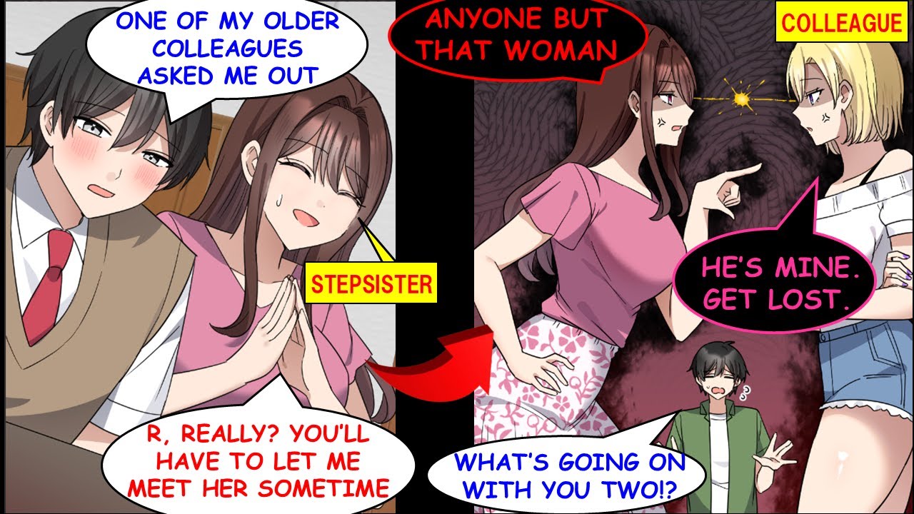 [Manga Dub] The Colleague Who Asked Me Out And My Stepsister Who Dotes On Me Turned Out To Be Rivals