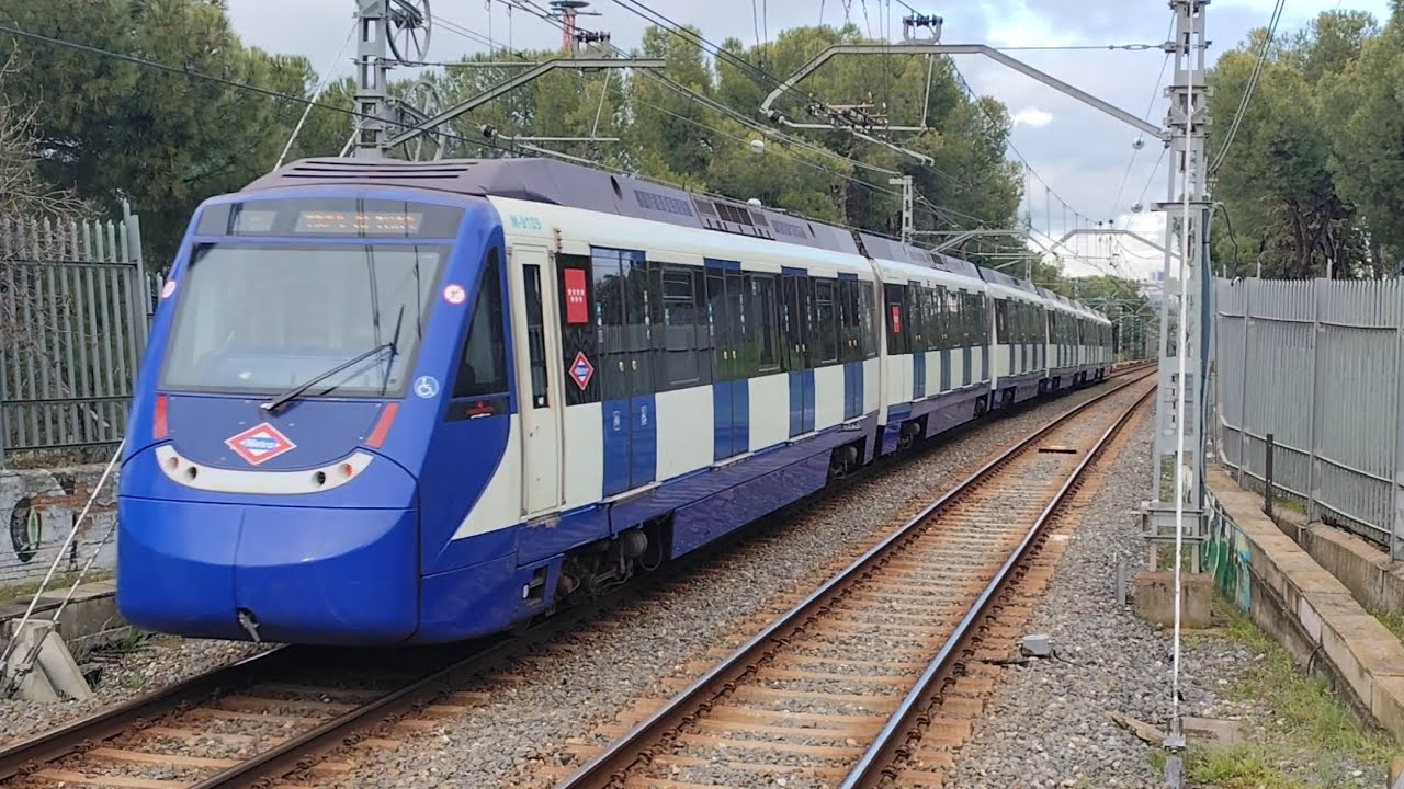 Metro de Madrid: Doble 9700 y 9109 en Bat&aacute;n L10.