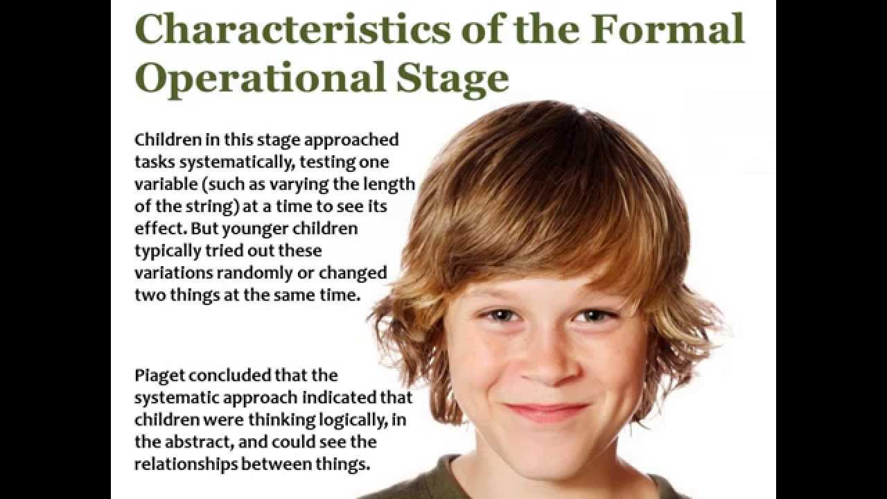 Piaget's Formal Operational Stage