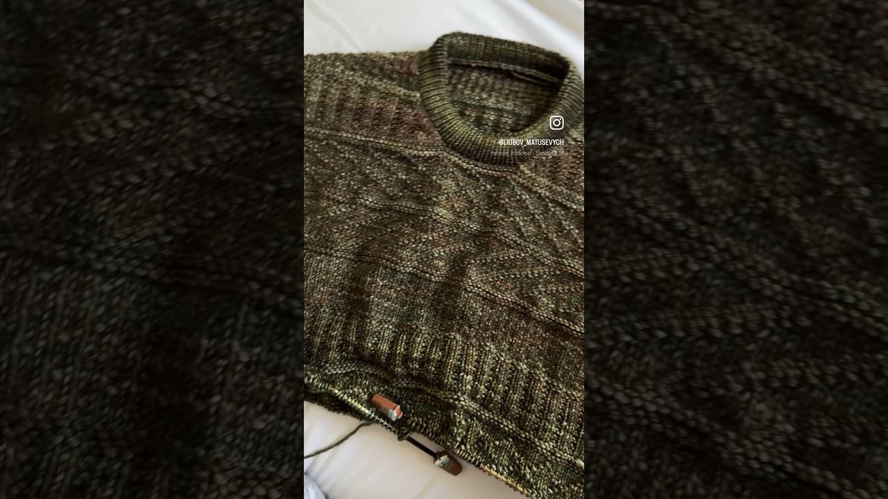 &ldquo;Storm sweater&rdquo; in progress #handmade #knit #knitting #sweater #handmade #craft #made #knitted