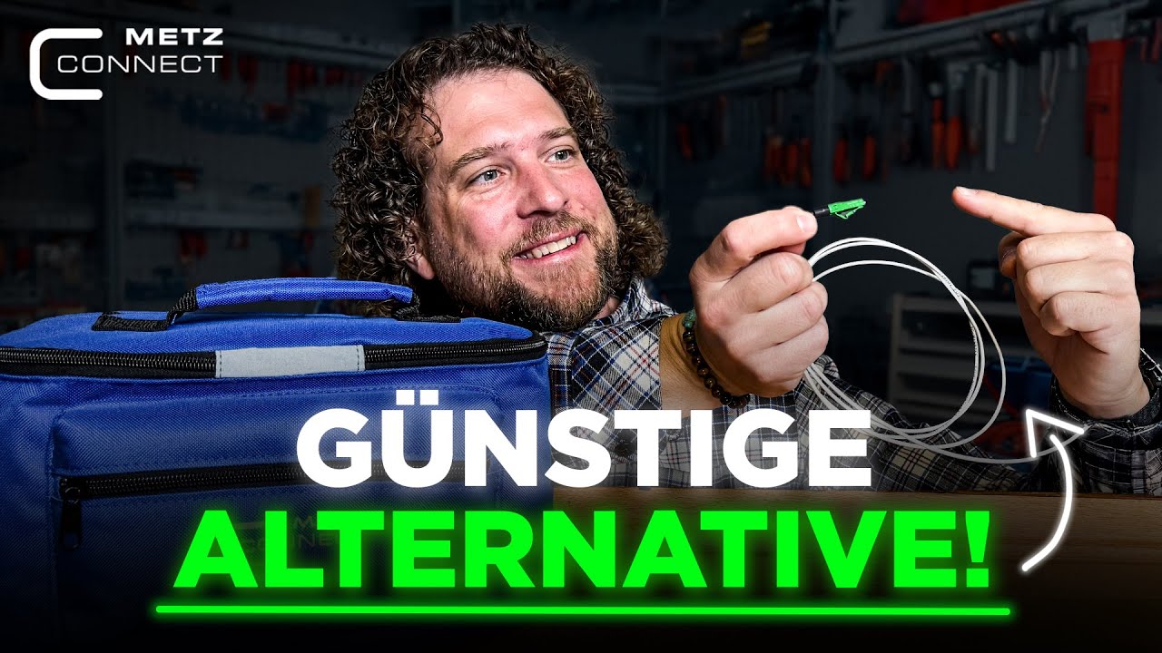 Glasfaser LWL Stecker selbst anschlie&szlig;en &ndash; so geht's ohne Spezialwerkzeug!