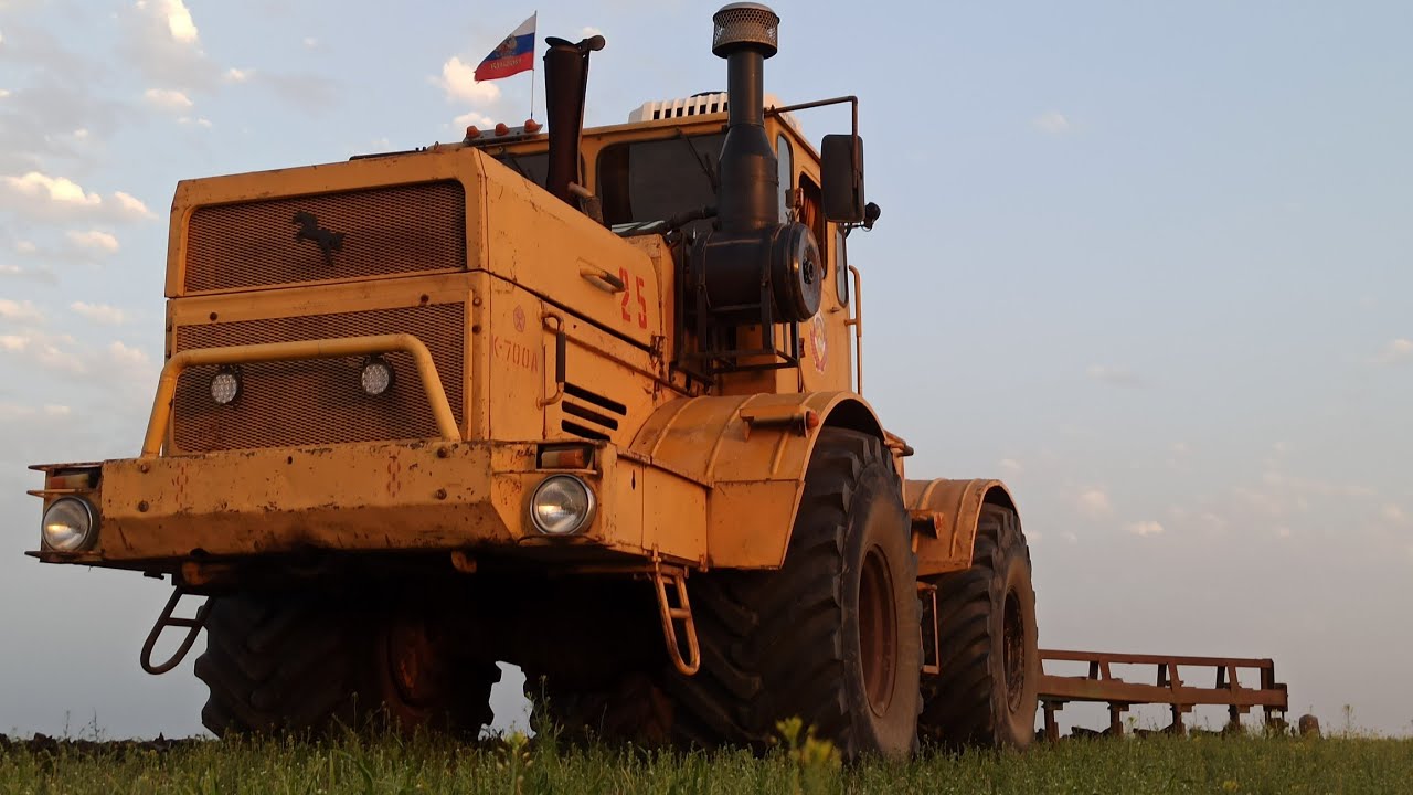 К-700А Весенняя вспашка, ПЛН-8-40
