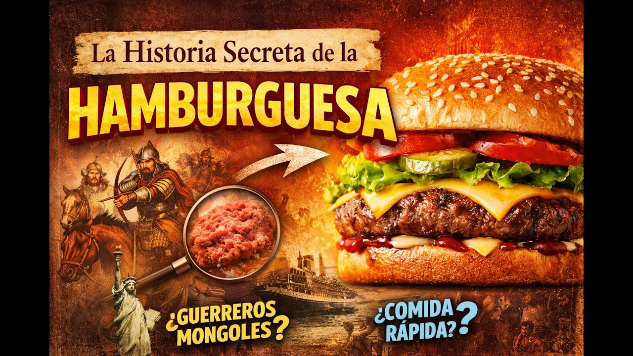 La sorprendente historia de la hamburguesa