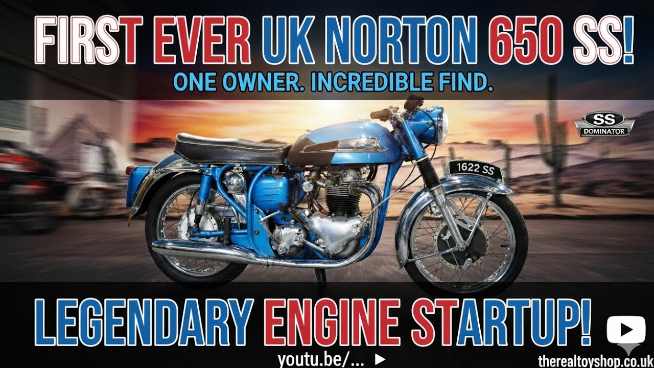 Norton 650 SS Dominator, 1962 г., 1 владелец с момента запуска и осмотра.