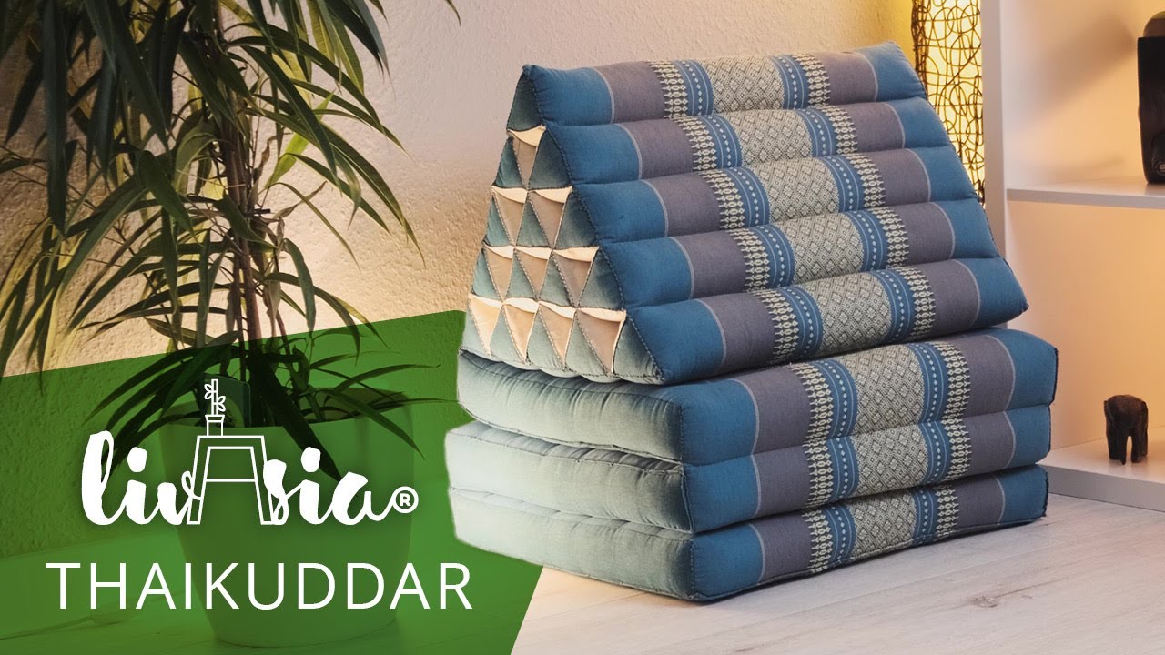 Extra hög thaikudde av naturlig kapok från livasia