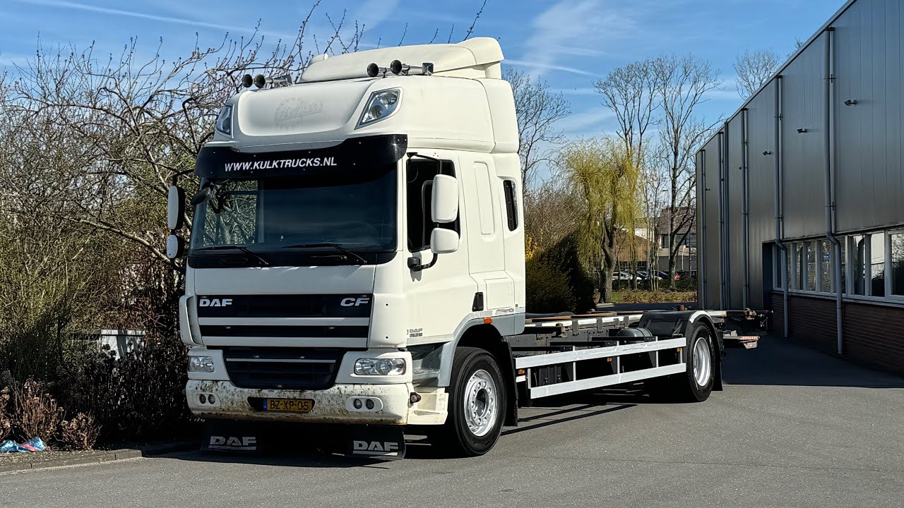 DAF CF 75 310 - space cab - BDF/ chassis cabine - year 2012