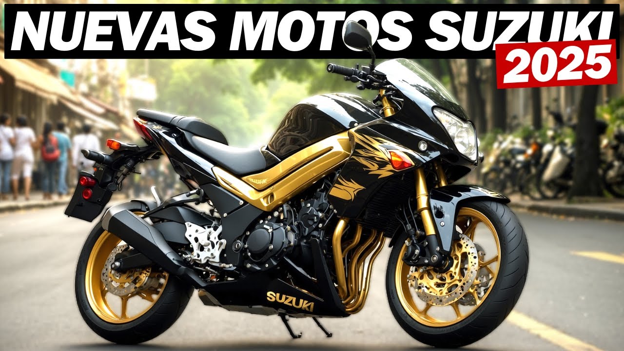 Las 7 mejores motocicletas Suzuki nuevas para 2025