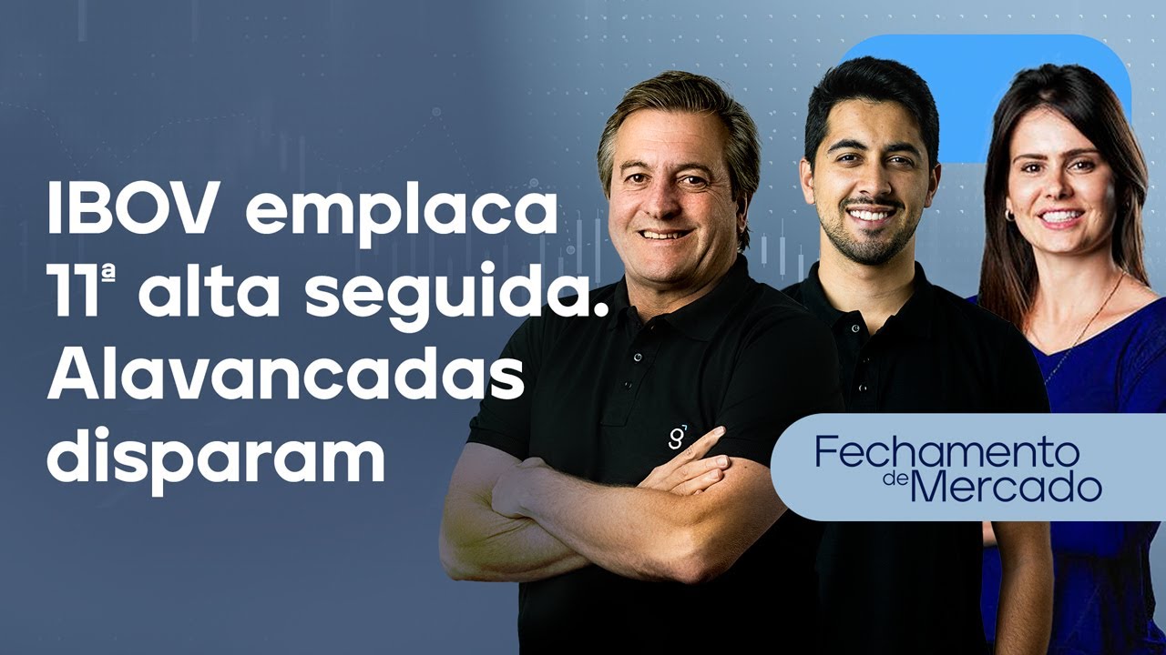 🔴 05/11/25 IBOV emplaca 11&ordf; alta seguida | Alavancadas disparam | Fechamento de Mercado