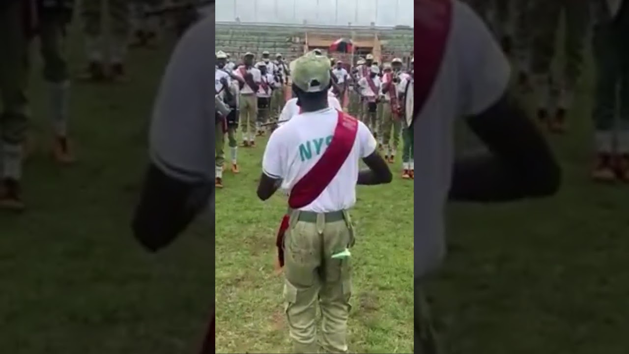 NYSC Camp Commandant was shocked 😮 at how the band played National Anthem