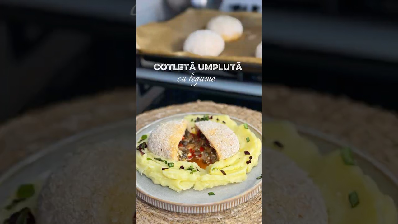 COTLETĂ UMPLUTĂ CU LEGUME [costokitchen] 
