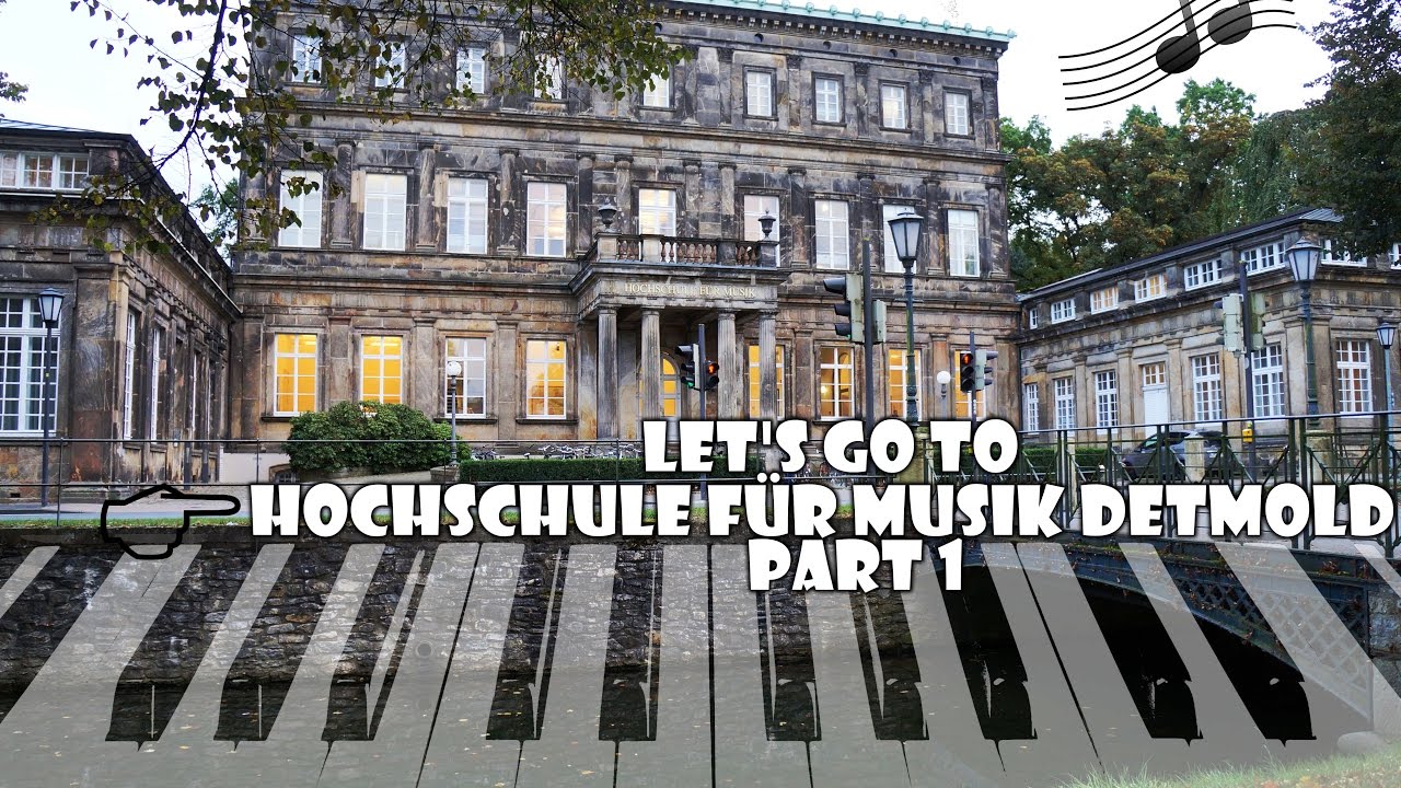 德國德特蒙音樂學院小導覽Part.1 ( Tour of Hochschule für Musik Detmold)