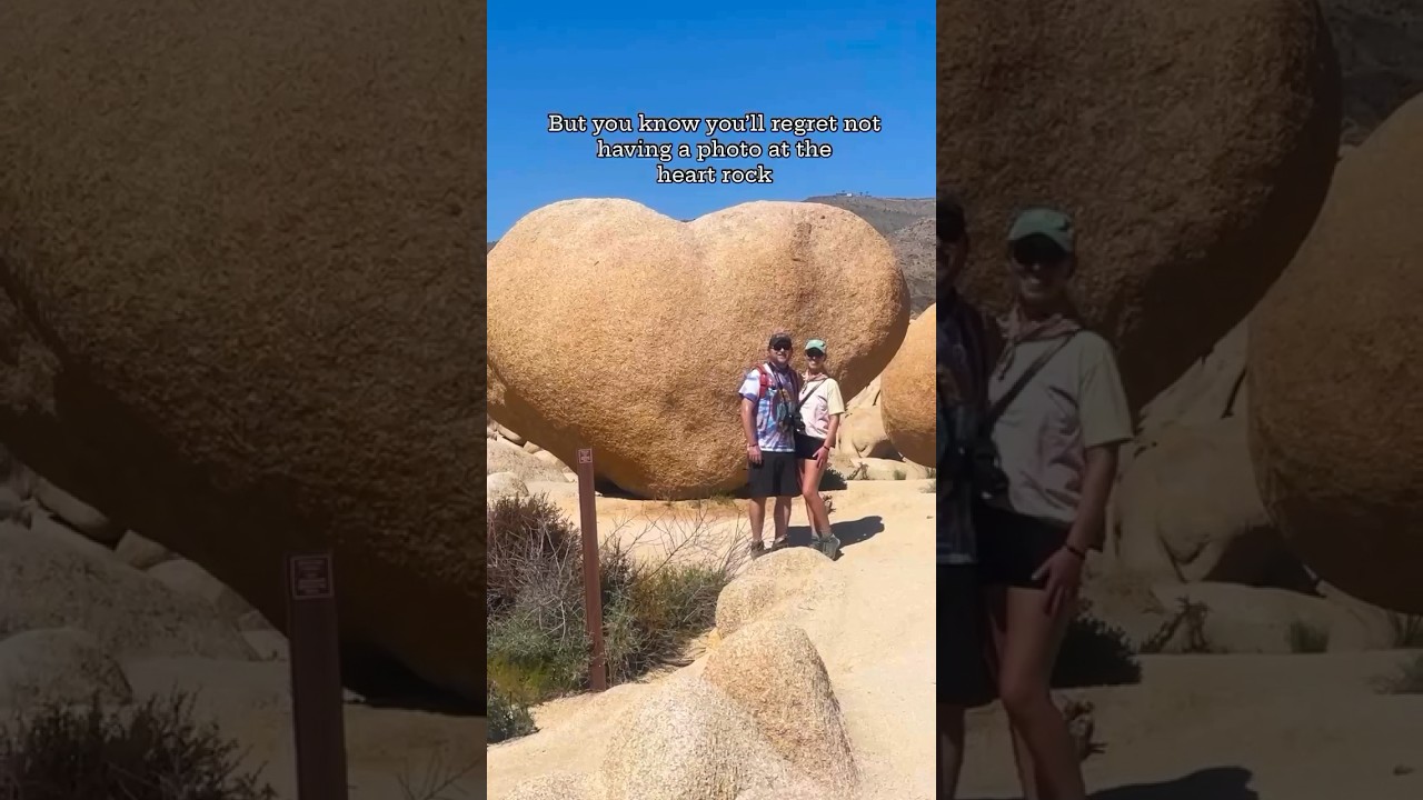 Joshua Tree Heart Rock