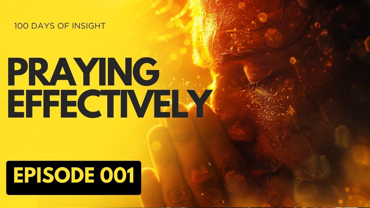 [EP1] HOW TO PRAY EFFECTIVELY!  STORY OF JOHN HYDE #prayer #revival #jesus