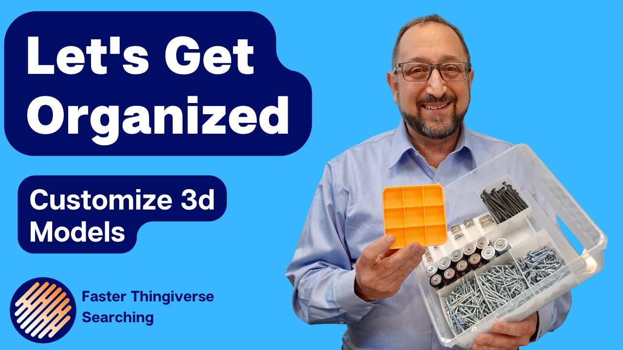 Organize at Home &ndash; Customized 3D Printed Containers