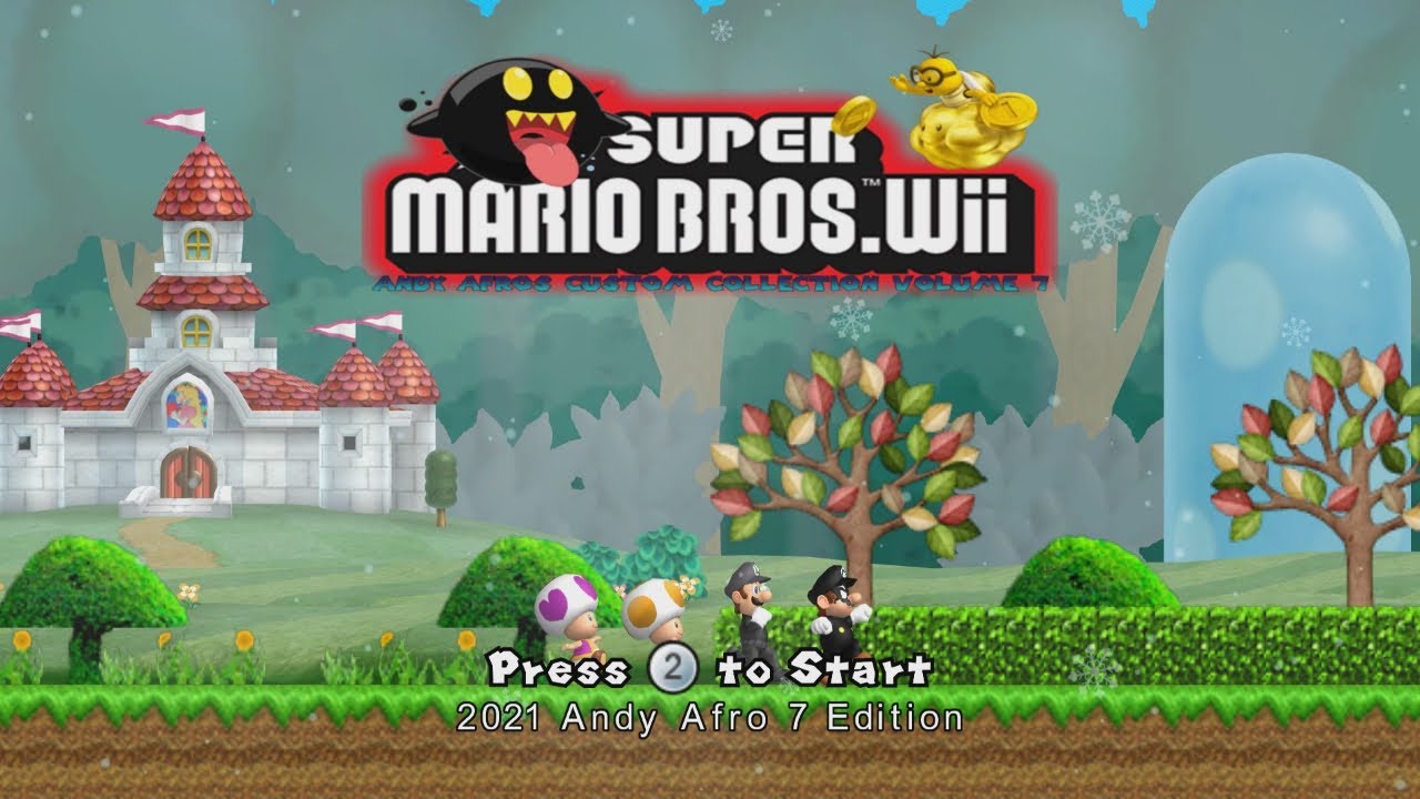 Andy Afro's 7 Super Mario Bros.Wii #1 Walkthrough 100%