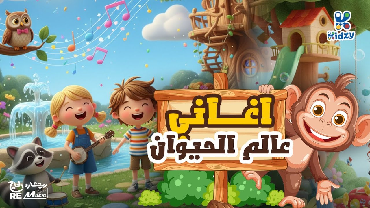 أغاني عالم الحيوان للأطفال - وقت الشقاوة و اللعب مع الحيوانات