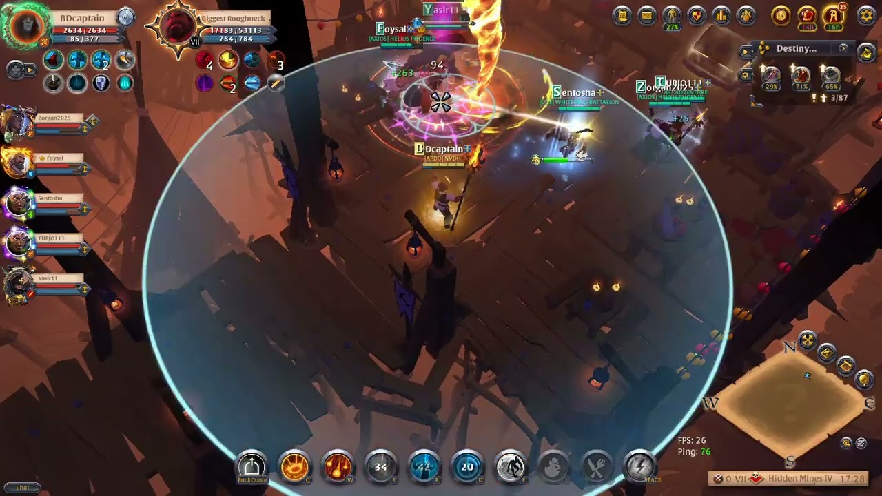 Albion online Group Dungeon.  GDG