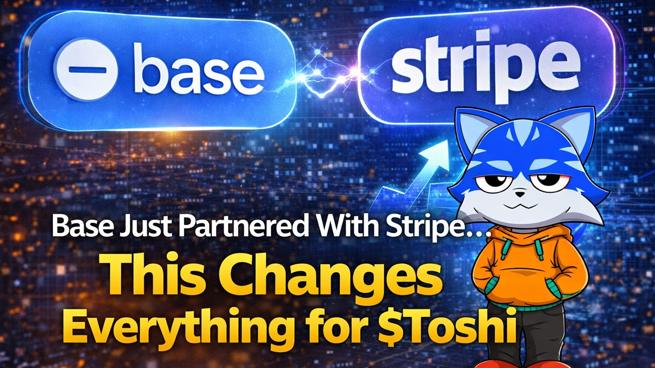 Компания Base заключила партнерское соглашение со Stripe&hellip; Это меняет все для $Toshi.