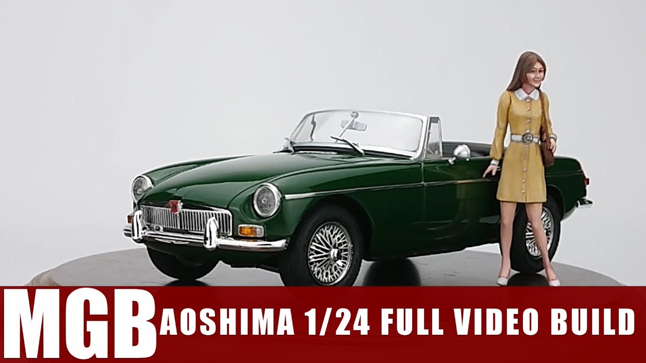 1/24 MG MGB  full video build