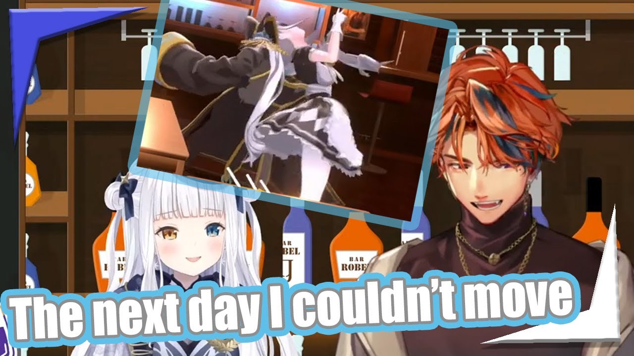 Roberu NightMea went so hard on their 3D Mea can't move the next day【Holostars EngSub】