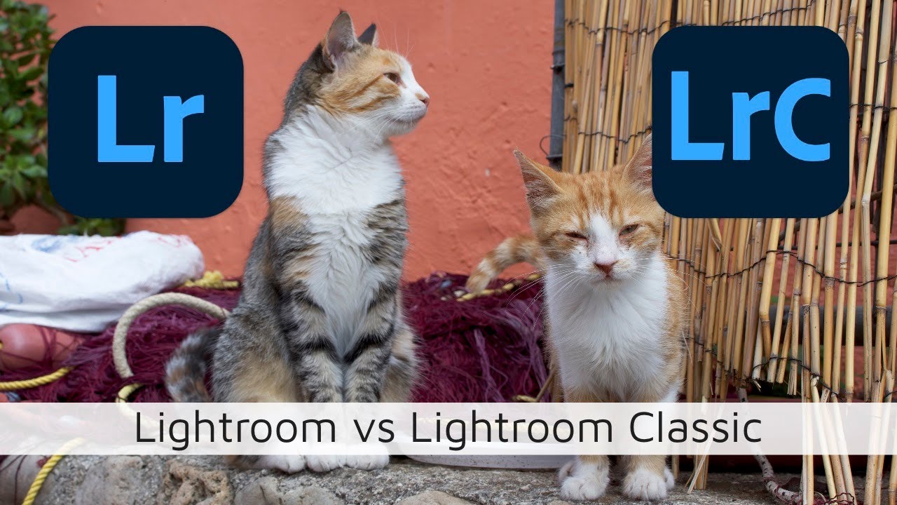 Lightroom kontra Lightroom classic