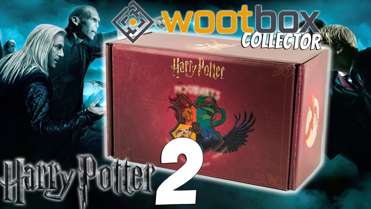 WOOTBOX Collector HARRY POTTER La Deuxième! Box Unboxing