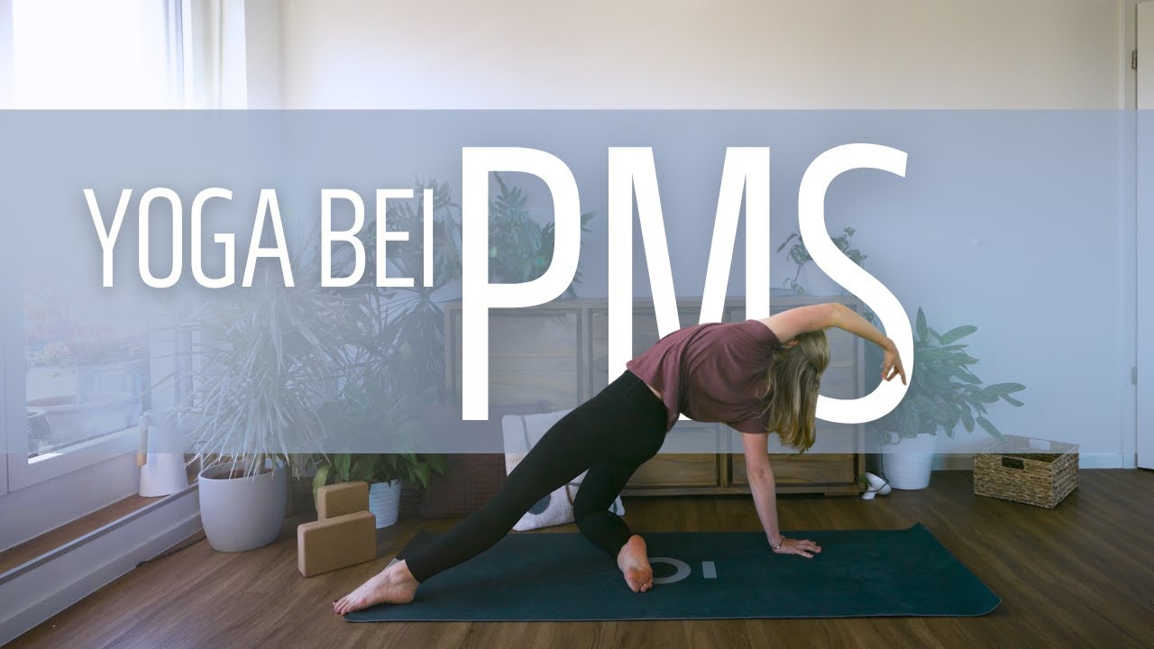 Yoga bei PMS | 30 Min Slow Flow bei Stimmungsschwankungen & Gereiztheit
