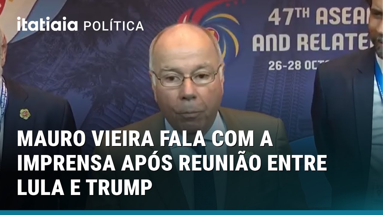 VEJA O QUE DISSE MAURO VIEIRA APÓS REUNIÃO COM OS EUA