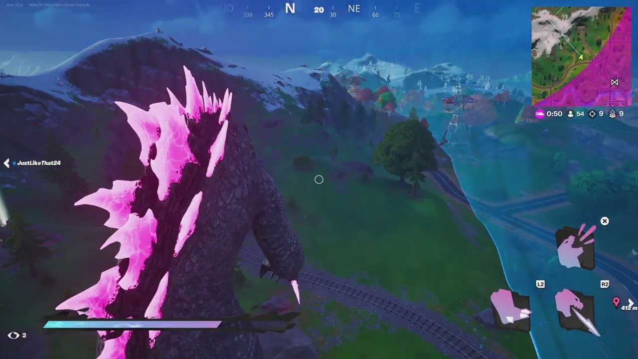 Fortnite - Godzilla gameplay - C6S1