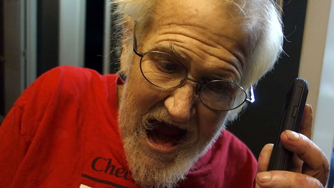 ANGRY GRANDPA GETS BANNED! (PRANK)