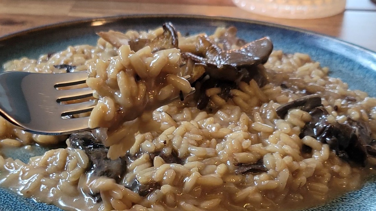 Wild Mushroom Risotto | A Quiet Winter Dinner