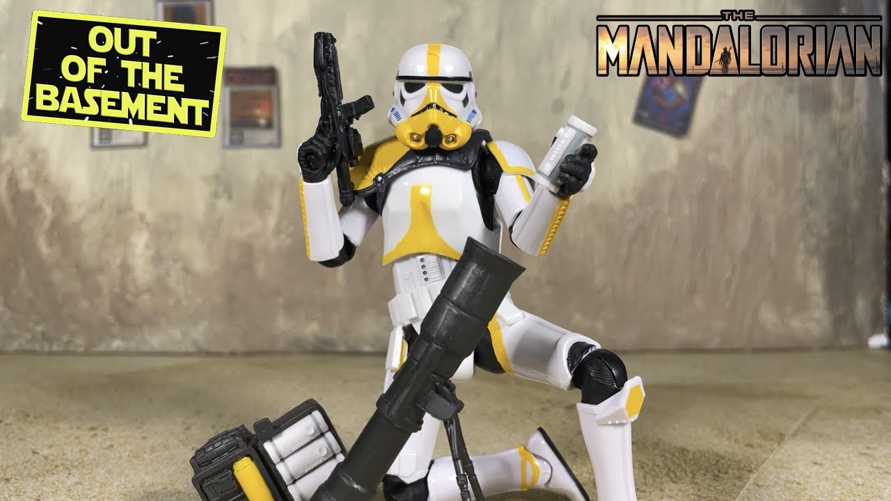 Star Wars Black Series ARTILLERY STROMTROOPER (The Mandalorian) Amazon Exclusive Figure Review