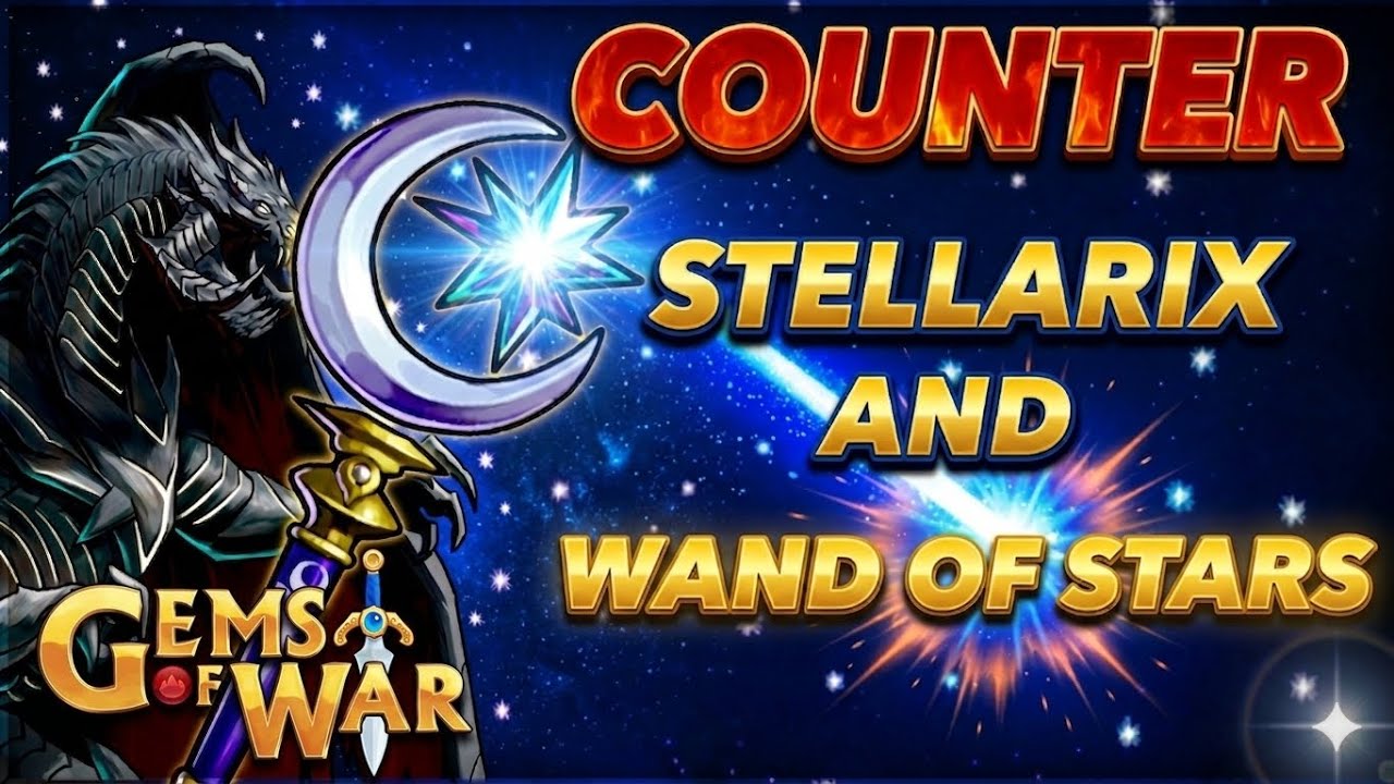 How to Counter Stellarix and Wand of Stars Gems of War PvP Team #gemsofwar #crisppurpose