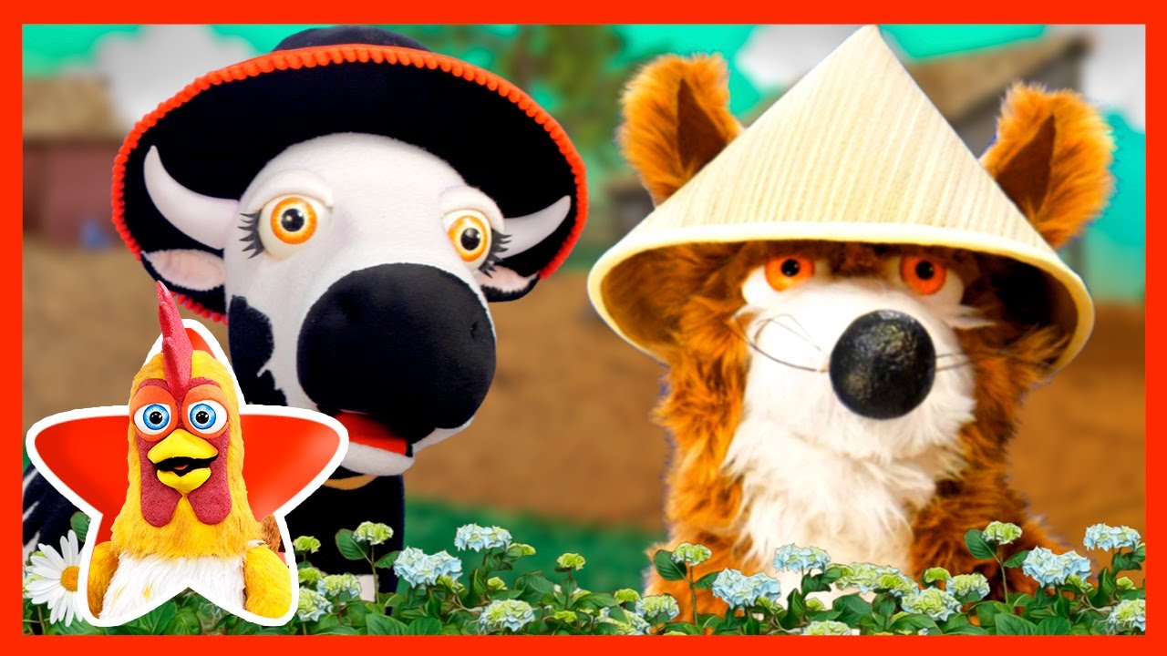 LET'S PLAY AT THE FARM 🚜 The Puppets of the Farm 👨‍🌾 FOR KIDS