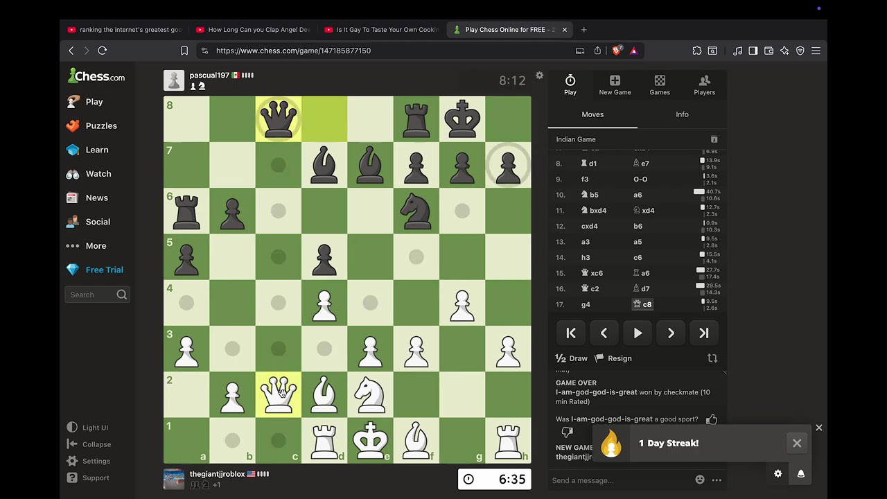 255 elo chess game gotham chess can u watch it it was pretty interesting 
