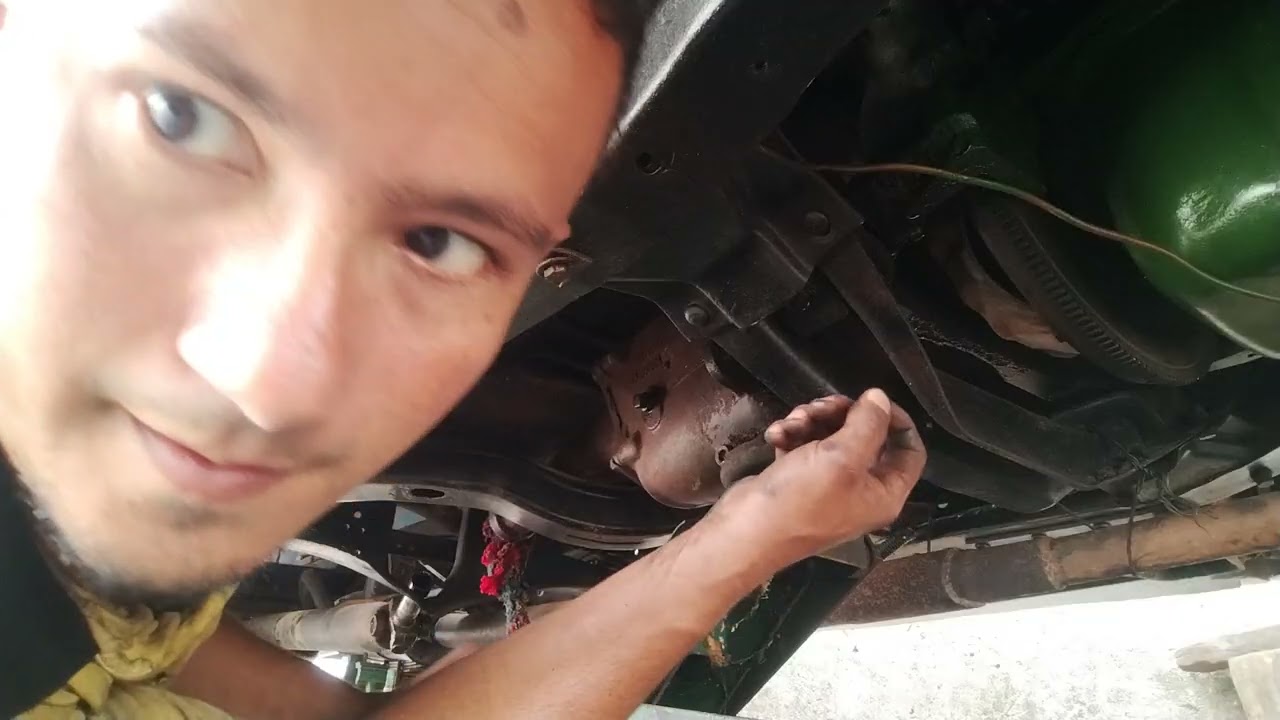 Tirando o câmbio da C10 