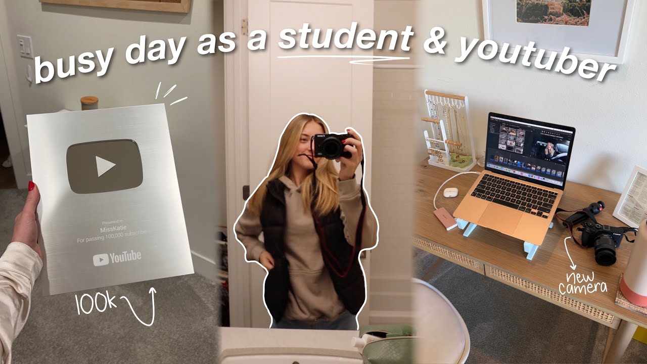 day in the life of a high school student and influencer