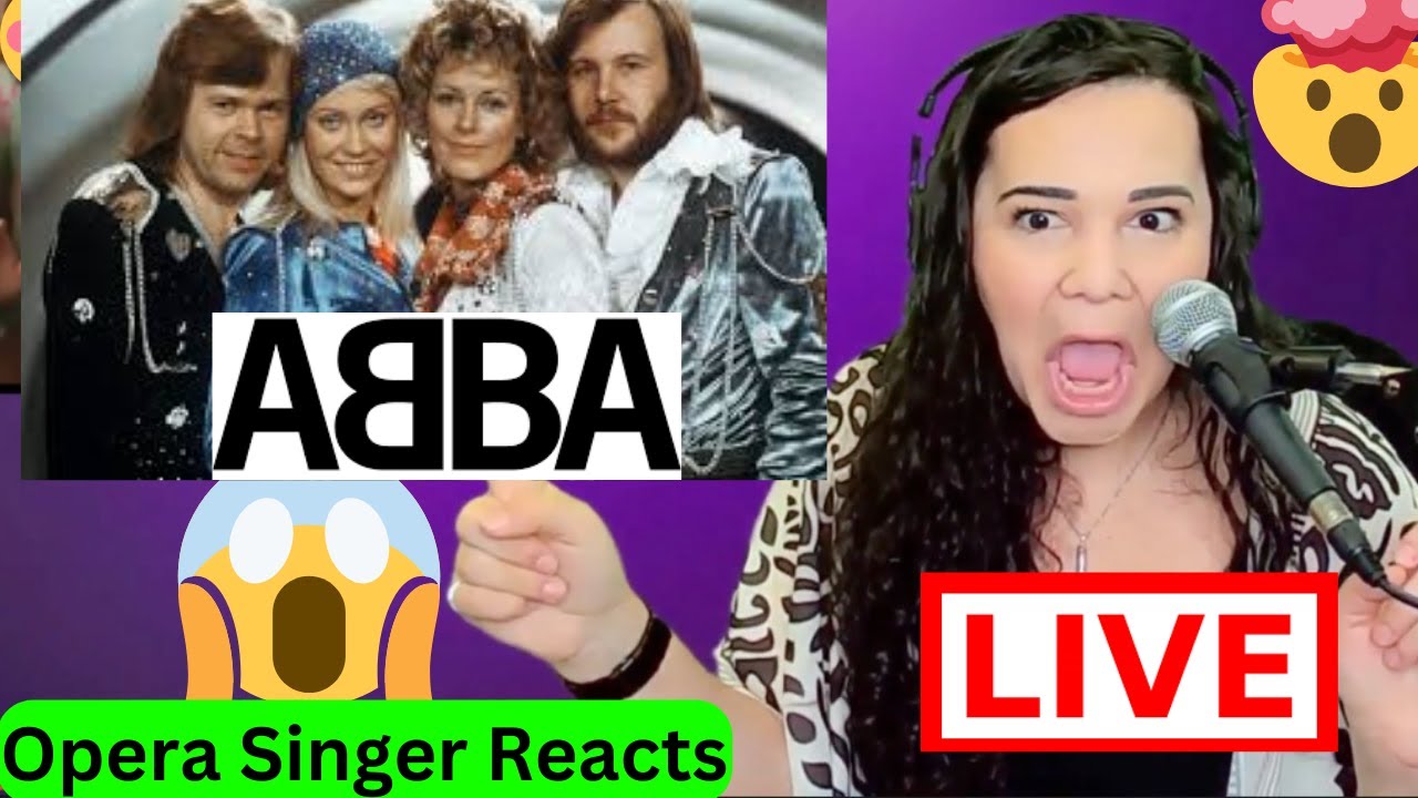ABBA 💃🎶👑 Танцующая королева 👑 | Оперная певица РЕАКЦИЯ ВЖИВУЮ 💃🎶👑