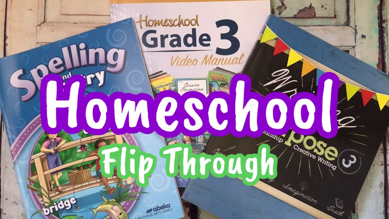 Homeschool | Abeka Flip Through | Writing & Spelling