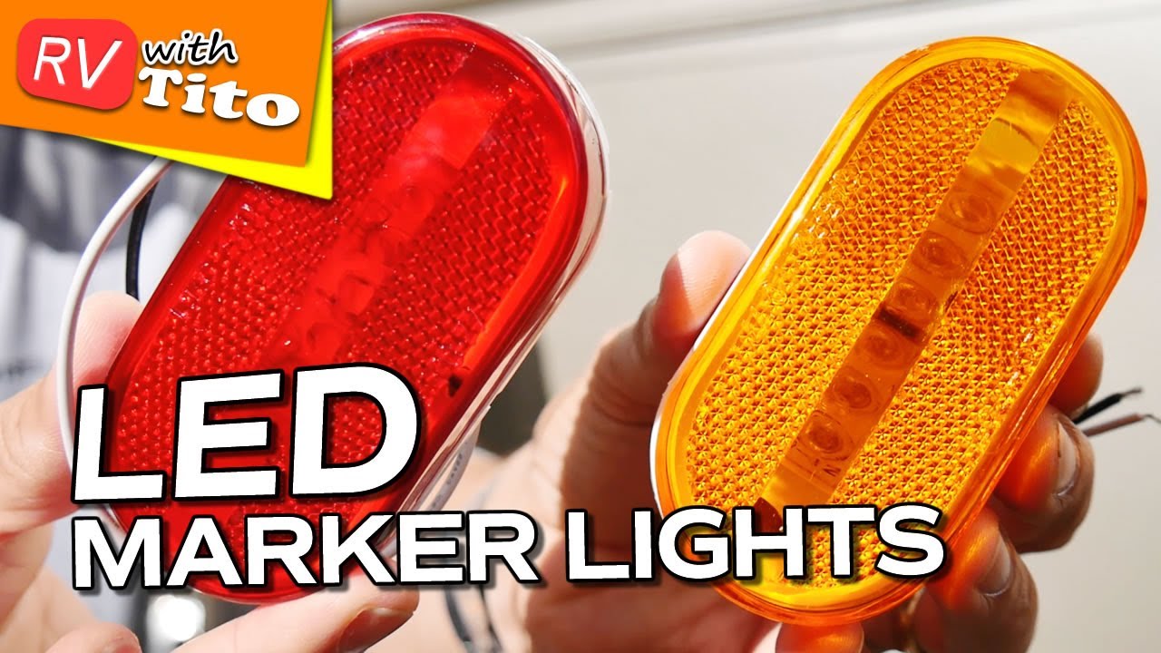 Installing LED Marker, Clearance and Porch Lights on RV