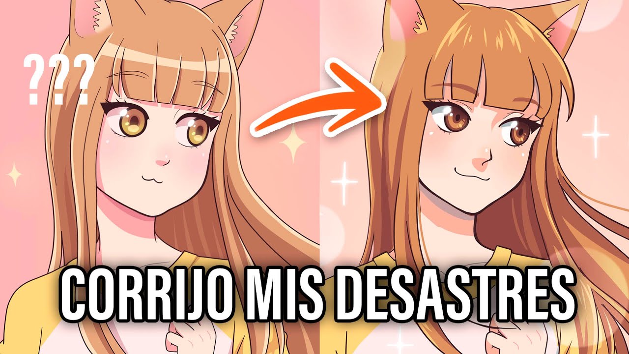 CÓMO PUDE DIBUJAR ASÍ? QUÉ ME PASABAAA - Corrijo mis dibujos parte 301