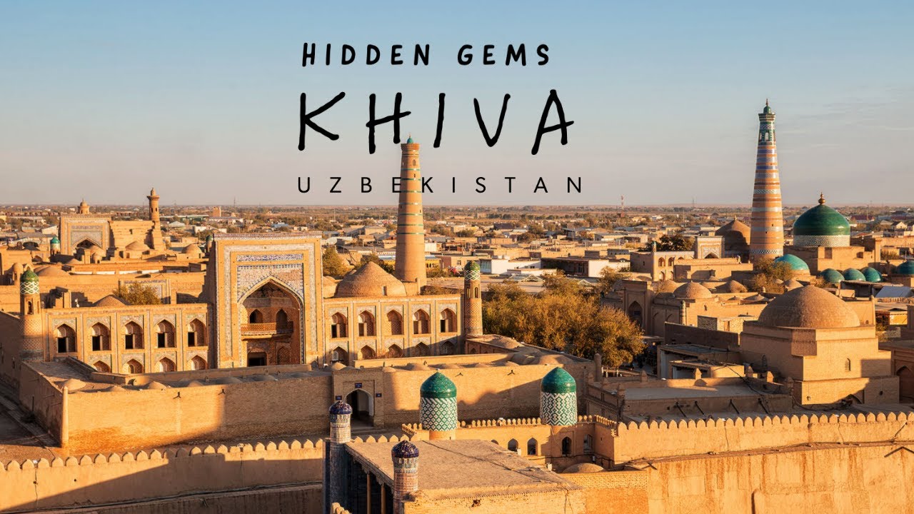 A Day in KHIVA! Through the most UNBELIEVABLE WALLED CITY and meeting locals!