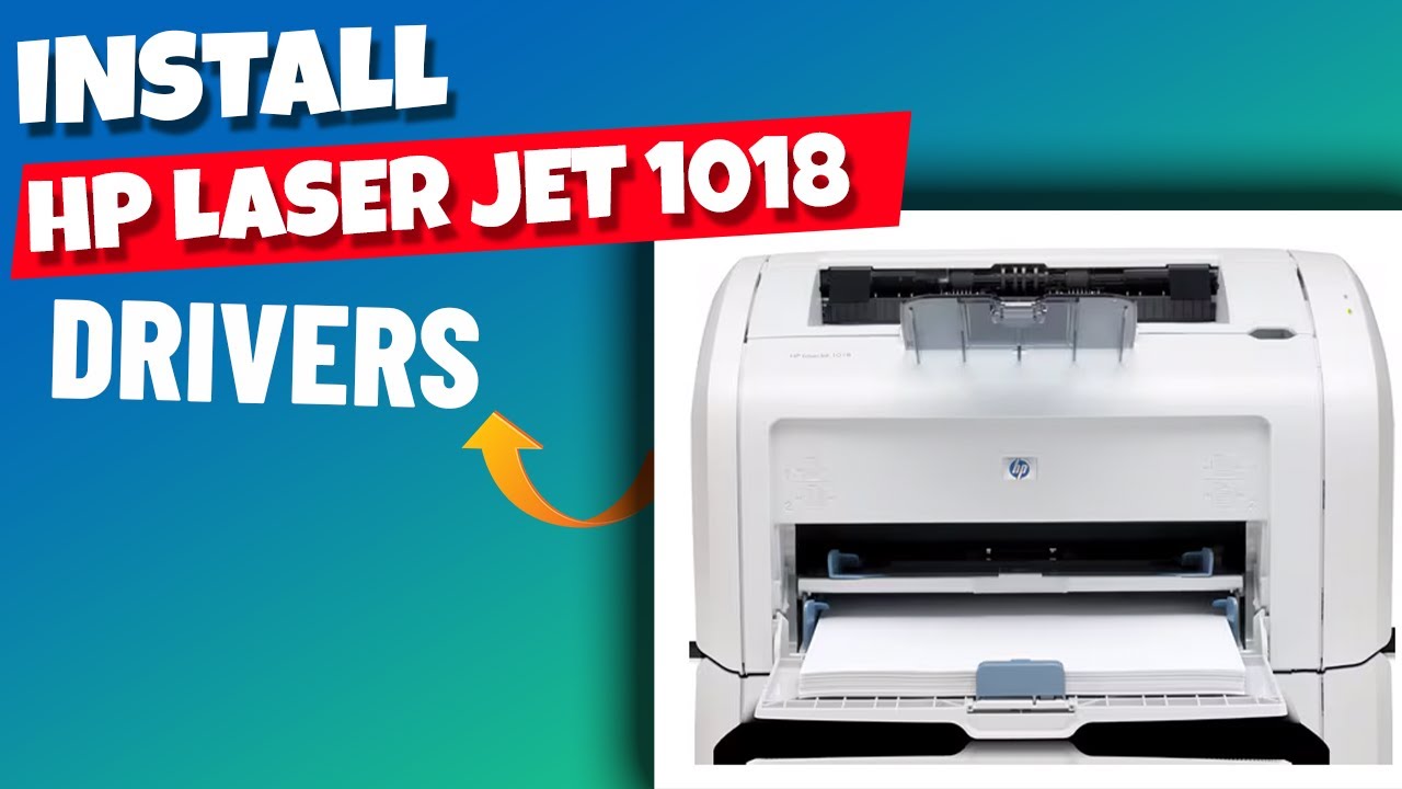 Как установить драйверы HP Laser Jet, 1018 на Windows 10 или 11 (2024)