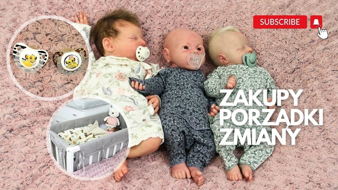 Odc. 161 Otwarcie Paczki z Vinted dla Lalek Reborn! | Smoczki NUK | Porządki i Zapowiedź Spaceru