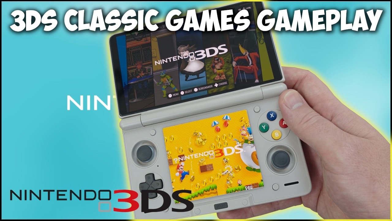 Игра и настройка игр для 3DS на AYN Thor (Azahar)