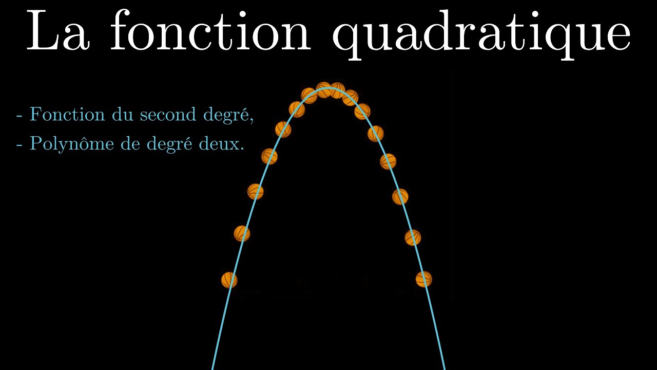 Fonction quadratique (formes générale et canonique)