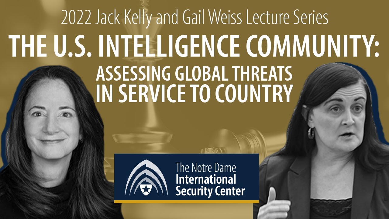 Dir. National Intelligence Avril Haines and Asst. CIA Dir. Amy McAuliffe | 2022 Kelly-Weiss Lecture